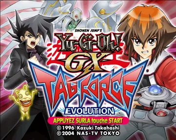 Yu-Gi-Oh! Duel Monsters GX - Tag Force Evolution (Japan) screen shot title